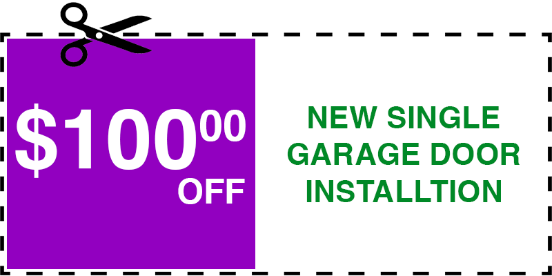 100 off garage door repair Long Island City